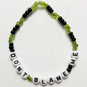 Taylor Swift Beaded Friendship Bracelet Reputation Don’t Blame Me